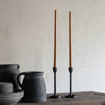 beeswax 30cm candles (set of 2)