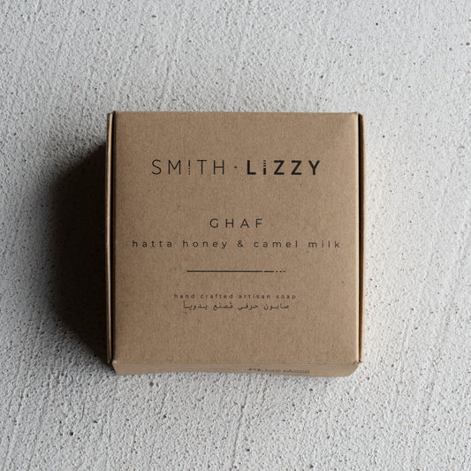 ghaf honey + camel milk soap
