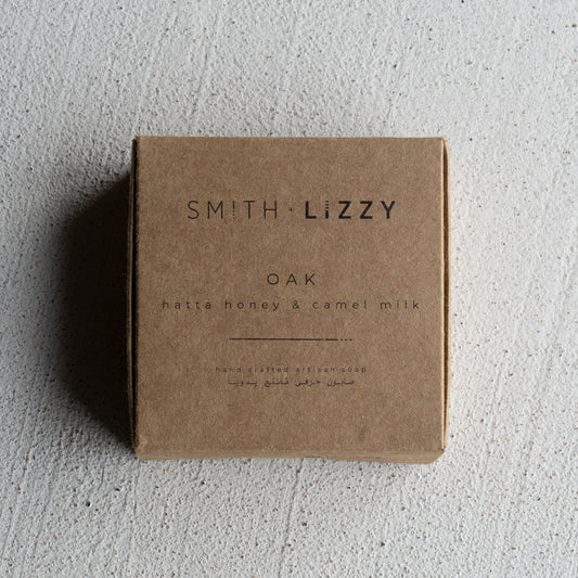 oak honey + camel milk soap