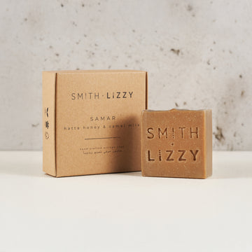 samar honey + camel milk soap